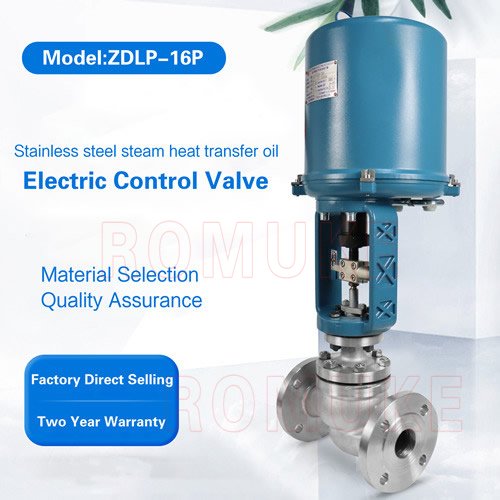 Stainless steel electric control valve